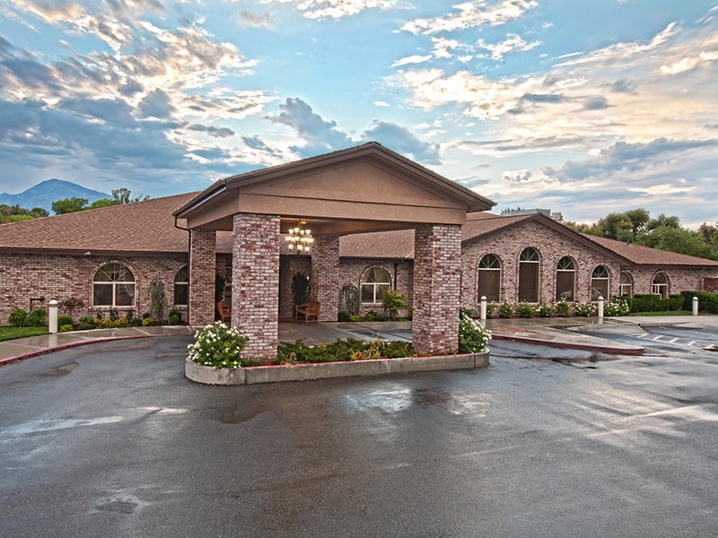 Bishop Care Center front entry